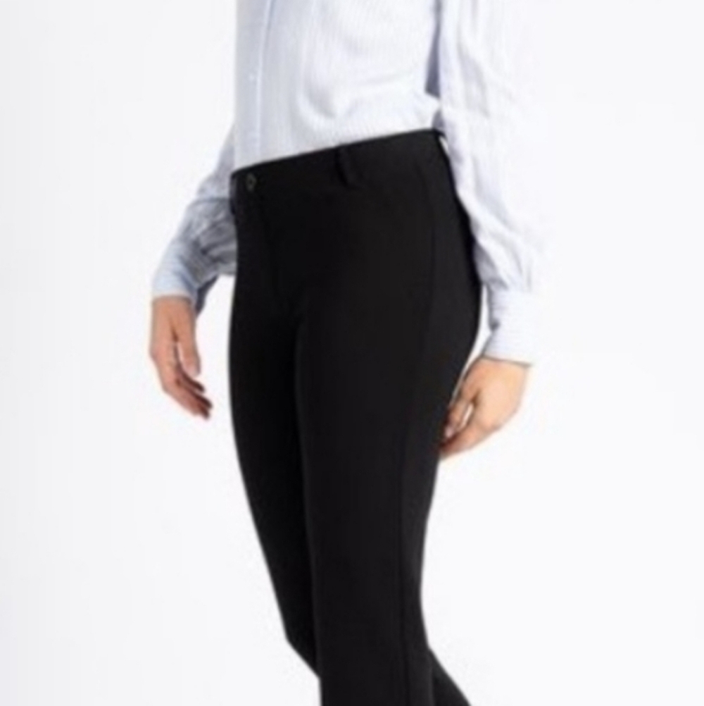 New Charcoal Black Dress Yoga Pants Sz S Petite - Picture 2 of 16